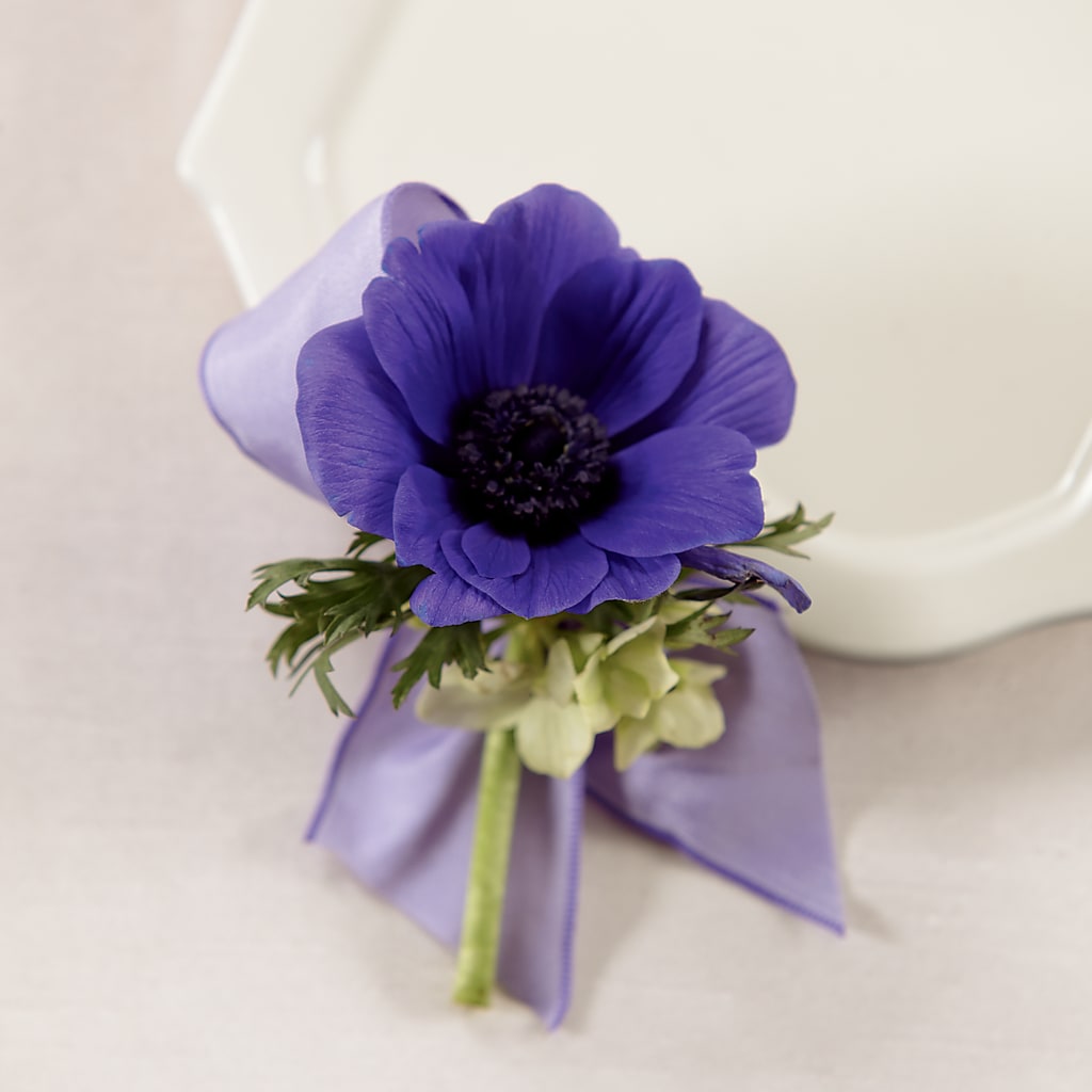 Purple Passion Boutonniere – B Floral, Coalville UT