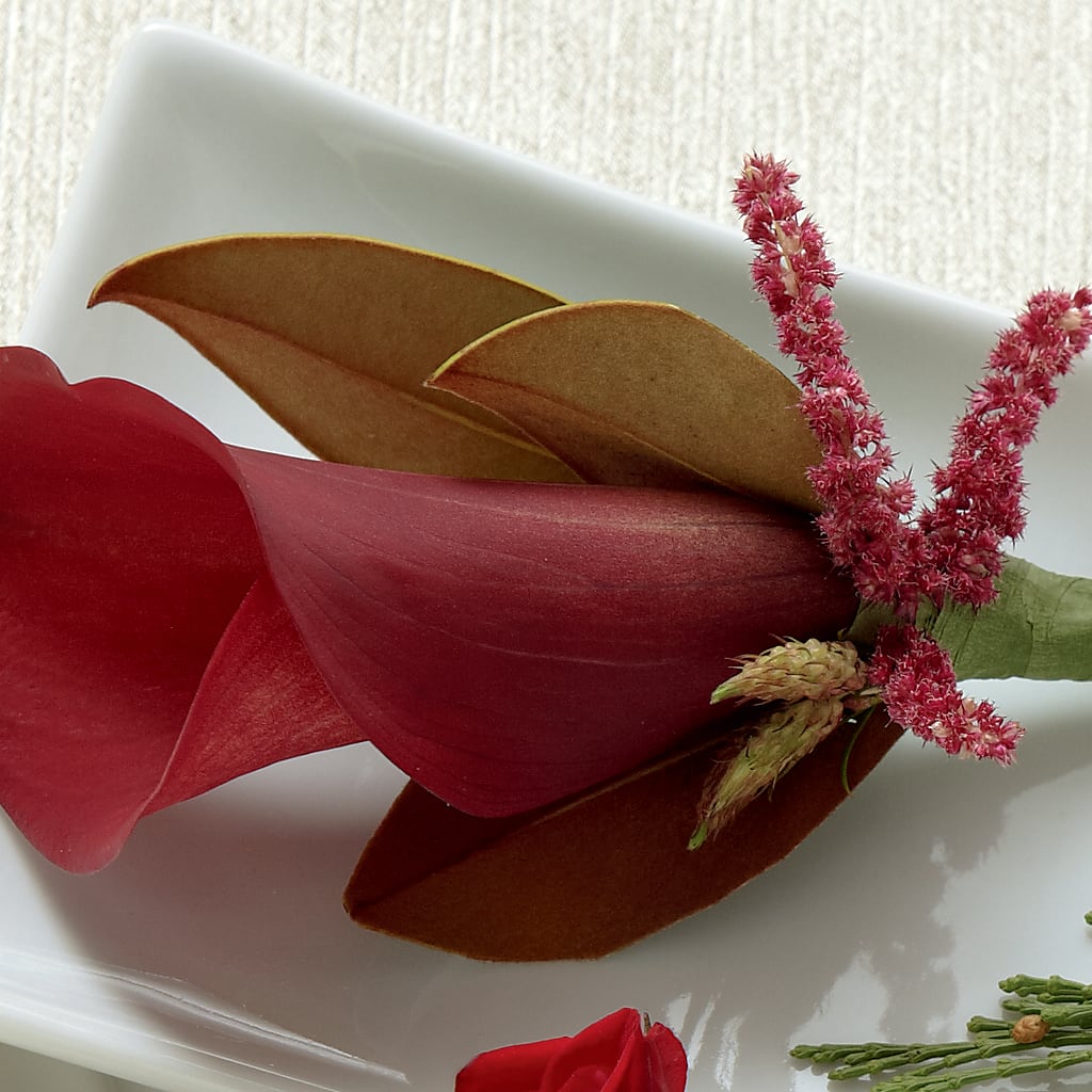 Red Calla Boutonniere – B Floral, Coalville UT