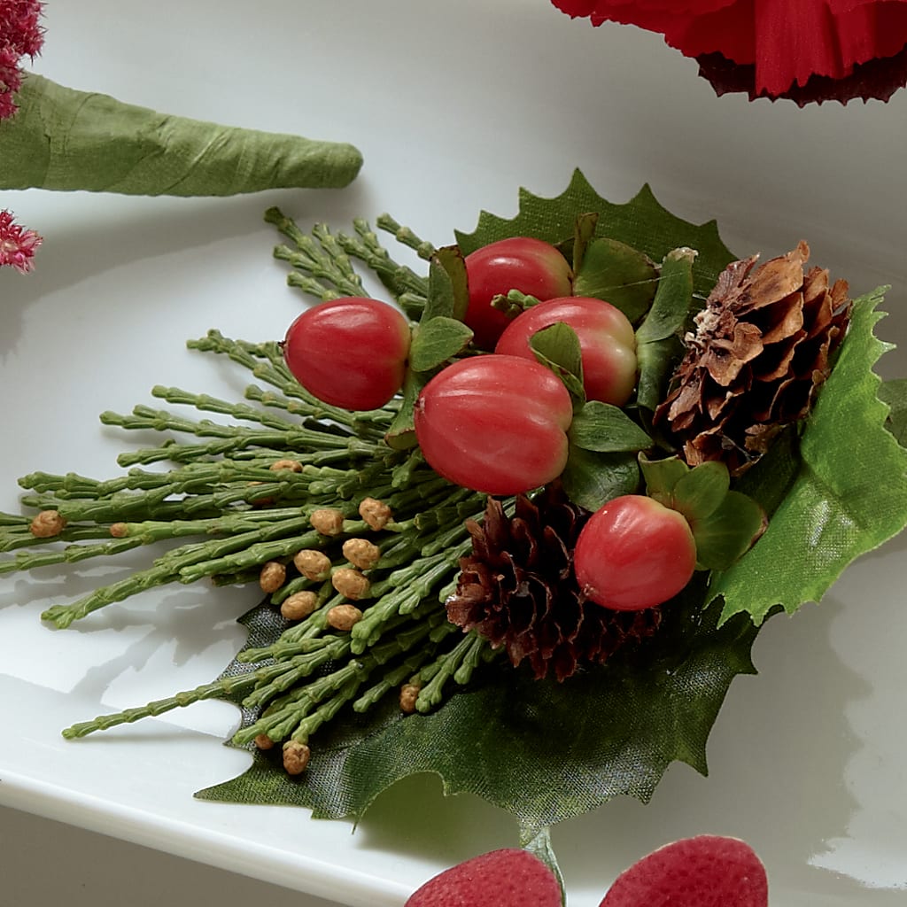 Red Berry Boutonniere – B Floral, Coalville UT
