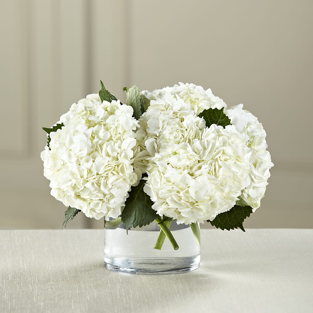 White Hydrangea Bouquet – B Floral, Coalville UT