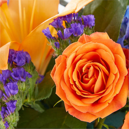 Radiant Citrus Box Bouquet –  B Floral, Coalville UT