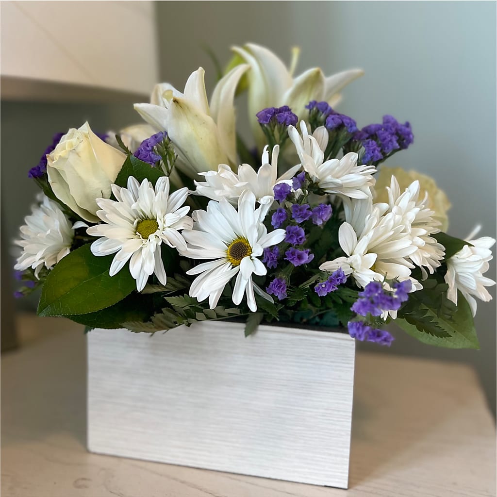 Beyond Blue Box Bouquet –  B Floral, Coalville UT