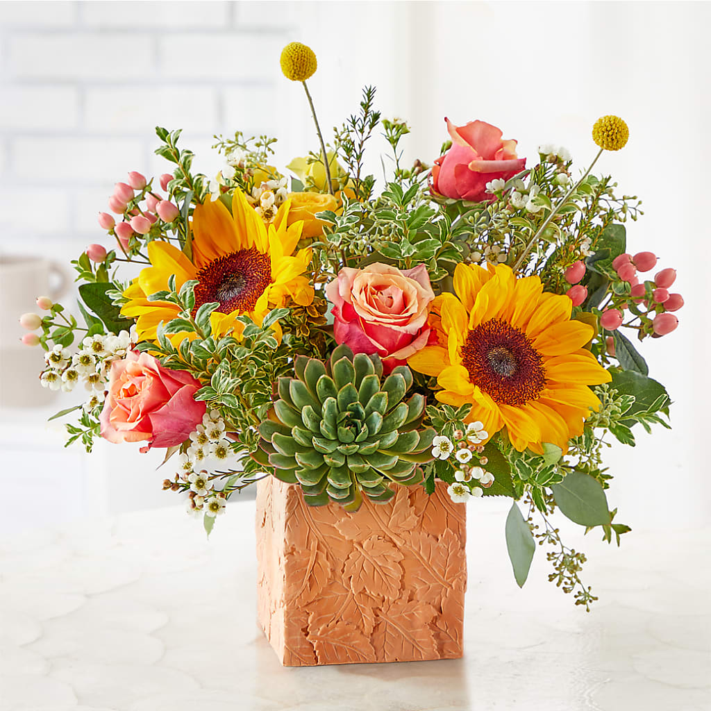 Sunflower Season Bouquet –  B Floral, Coalville UT