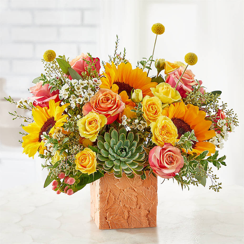 Sunflower Season Bouquet –  B Floral, Coalville UT