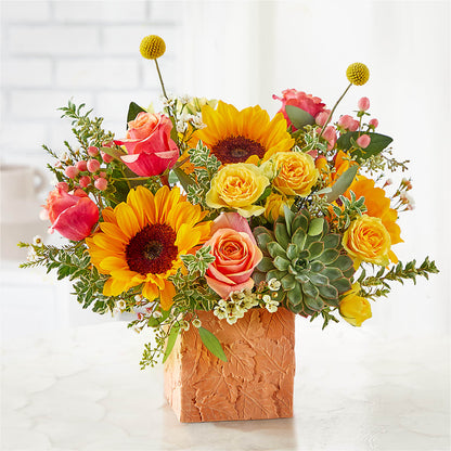 Sunflower Season Bouquet –  B Floral, Coalville UT