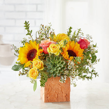 Sunflower Season Bouquet –  B Floral, Coalville UT