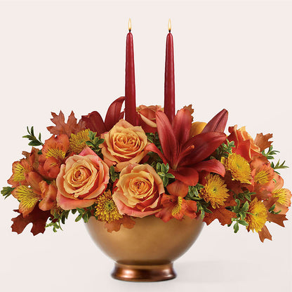 Harvest Table Centerpiece –  B Floral, Coalville UT
