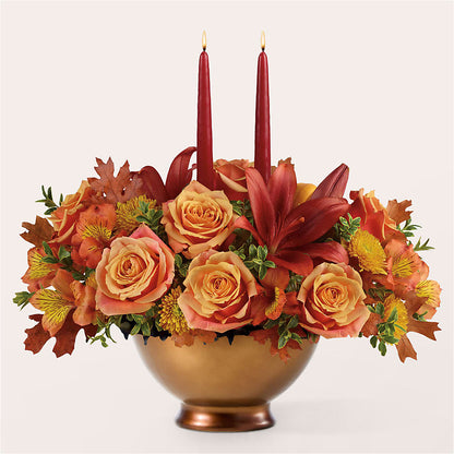 Harvest Table Centerpiece –  B Floral, Coalville UT