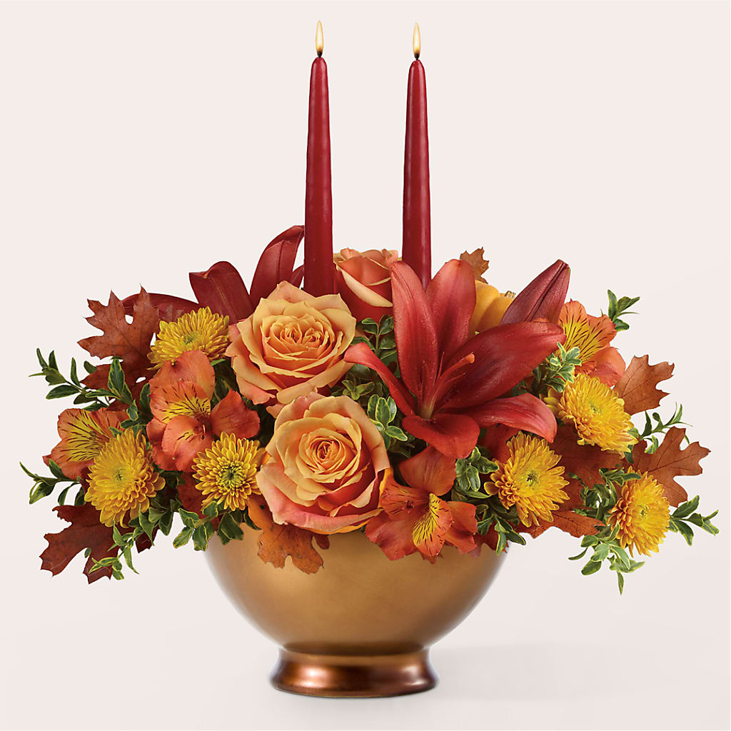 Harvest Table Centerpiece –  B Floral, Coalville UT