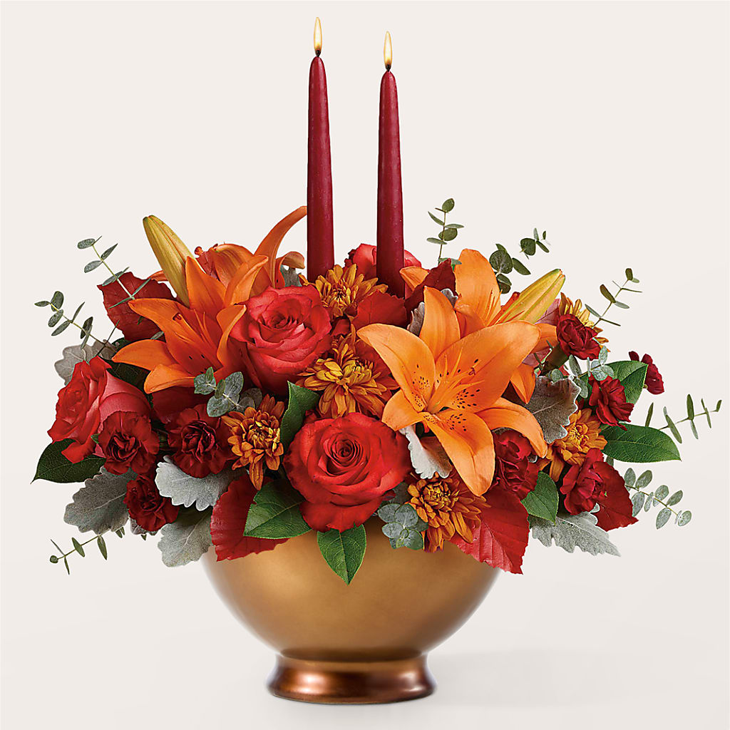 Fruits of Fall Centerpiece –  B Floral, Coalville UT