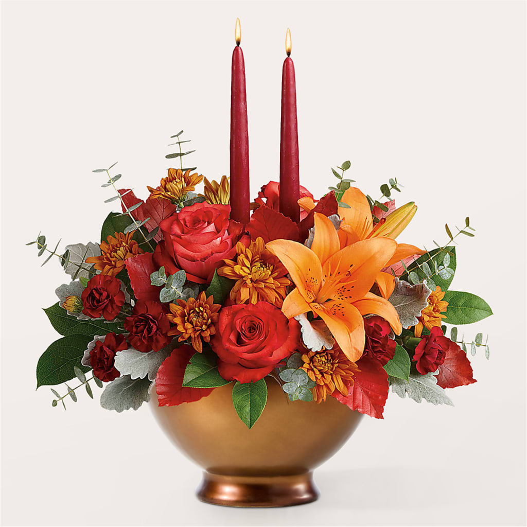 Fruits of Fall Centerpiece –  B Floral, Coalville UT