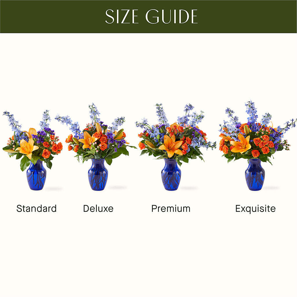Radiant Citrus Bouquet –  B Floral, Coalville UT