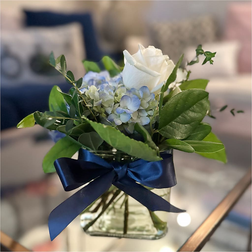 Sky Blue Delight Bouquet –  B Floral, Coalville UT