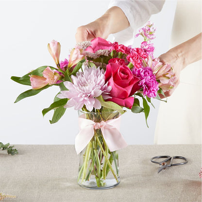 Pink Ribbon - A Florist Original –  B Floral, Coalville UT