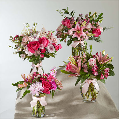 Pink Ribbon - A Florist Original –  B Floral, Coalville UT