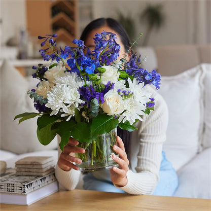 Cerulean Waves Bouquet –  B Floral, Coalville UT