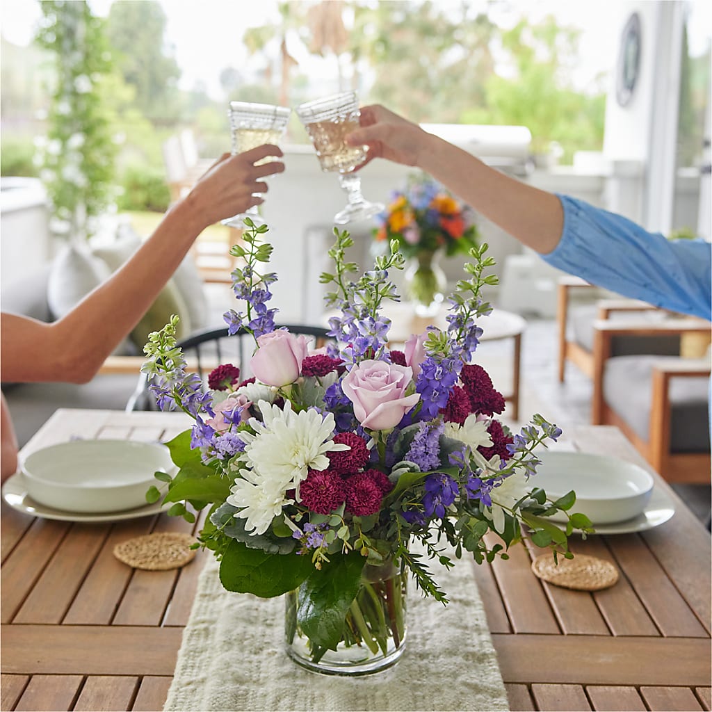 Violet Frost Bouquet –  B Floral, Coalville UT