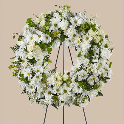 Faithful Wishes Wreath –  B Floral, Coalville UT