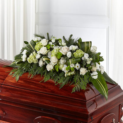 Hopeful Gesture Casket Spray –  B Floral, Coalville UT