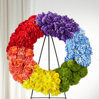 Circle of Love Wreath –  B Floral, Coalville UT
