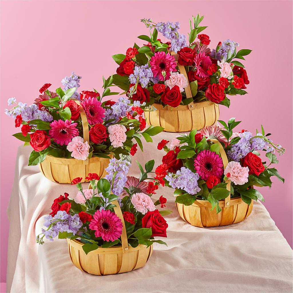 Pink Picnic Basket –  B Floral, Coalville UT