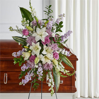 Grateful Hearts Standing Spray –  B Floral, Coalville UT