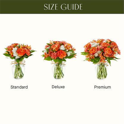 Apricot Glow Bouquet –  B Floral, Coalville UT
