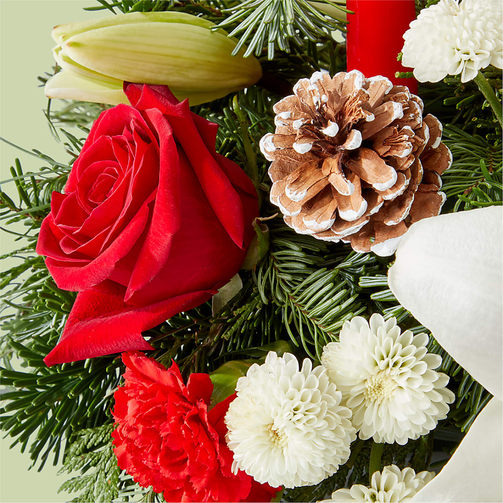 Seasonal Festivities Centerpiece –  B Floral, Coalville UT