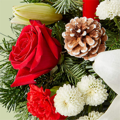 Seasonal Festivities Centerpiece –  B Floral, Coalville UT