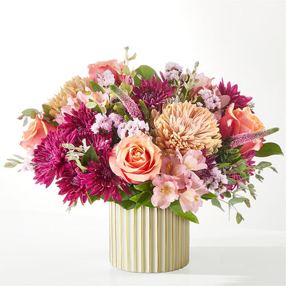Berry Cobbler Bouquet with Ivory Vase –  B Floral, Coalville UT