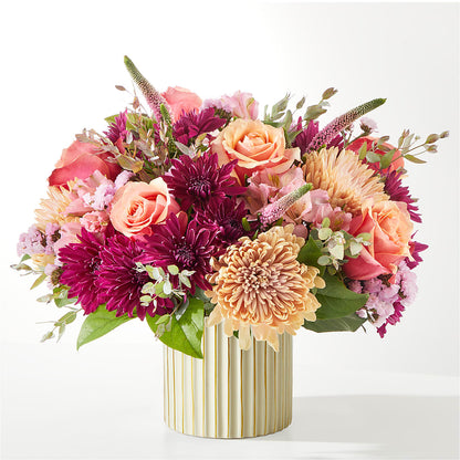 Berry Cobbler Bouquet with Ivory Vase –  B Floral, Coalville UT