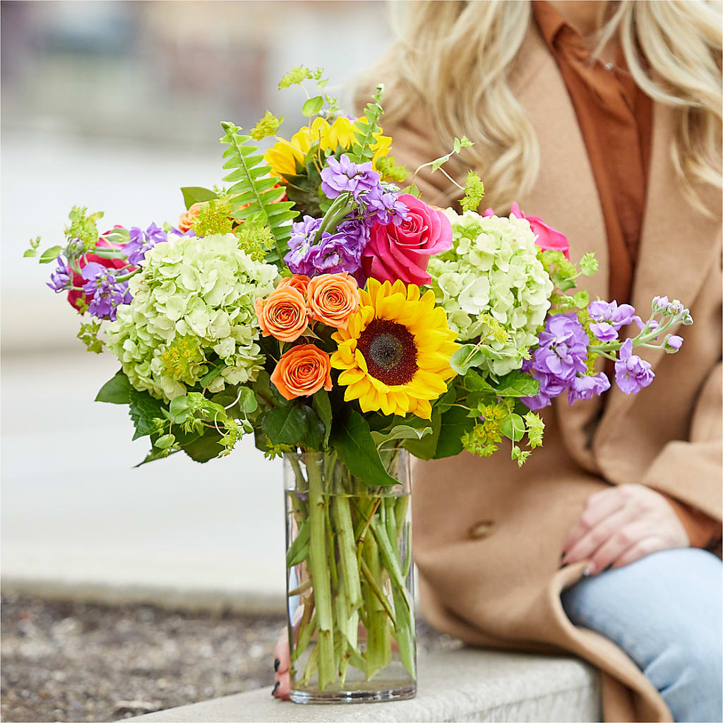 Vibrant Greetings Bouquet –  B Floral, Coalville UT