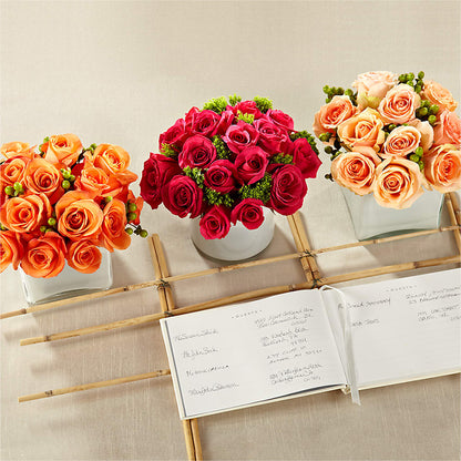 Dawn Rose Centerpiece –  B Floral, Coalville UT