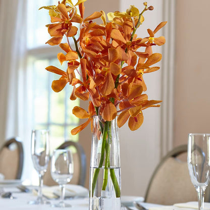 Orange Mokara Bud Vase –  B Floral, Coalville UT