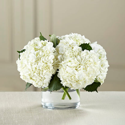 White Hydrangea Bouquet –  B Floral, Coalville UT